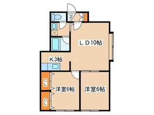 セラヴィ39【3階】の間取り