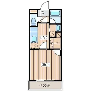 ハイペリオン【2階】の間取り