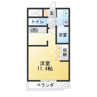 グランディール【2階】の間取り