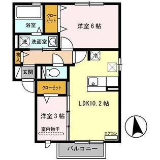 T スクエア【1階】の間取り