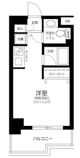 シテリオ渋谷・松濤【3階】の間取り