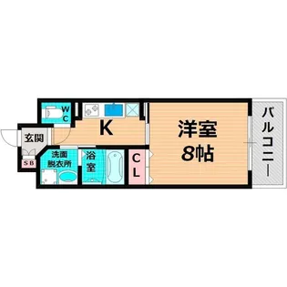 プリムール【3階】の間取り