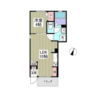 ヴィオラ【1階】の間取り