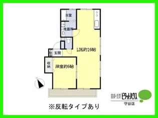 リリーヒルズ【2階】の間取り