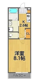 Marina Palace薬園台【1階】の間取り