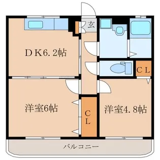 Win-Winマンション【2階】の間取り