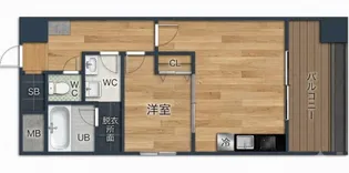 TK-1BLD.【4階】の間取り