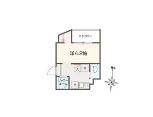 MELLAS志茂II【1階】の間取り