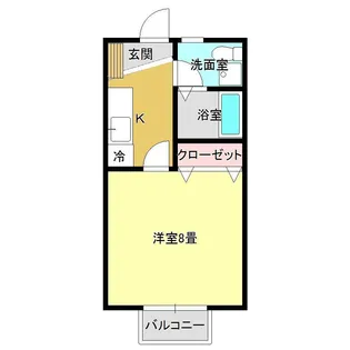 Berg A【2階】の間取り