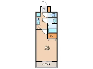 スプランデッィッド京橋EAST【6階】の間取り