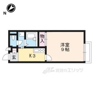 レオネクスト湖南【2階】の間取り