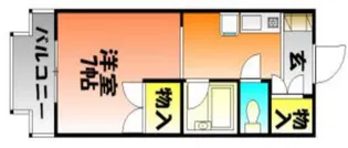 ラ・メゾン・グレース【3階】の間取り