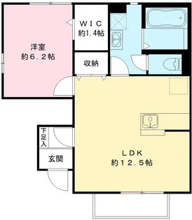 Glanz A【1階】の間取り