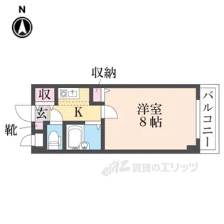 バーズハウス【2階】の間取り