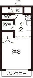オークヒルズ円庄II【1階】の間取り