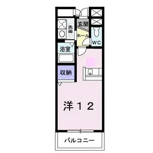 コーポAZUMA【2階】の間取り