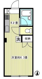 グランシーマ【1階】の間取り