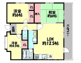 エスピアIDE【1階】の間取り