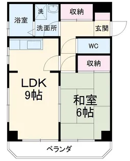 ジュネス【2階】の間取り