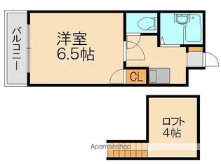 コスモアイリス【1階】の間取り