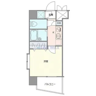 菱和パレス白金高輪駅前【2階】の間取り