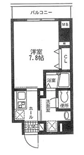 メゾンティーナ本駒込【4階】の間取り