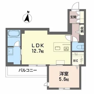 インセプション【2階】の間取り