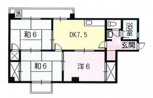 上野ビル【7階】の間取り
