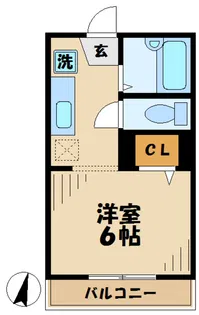 パルコート・S【2階】の間取り