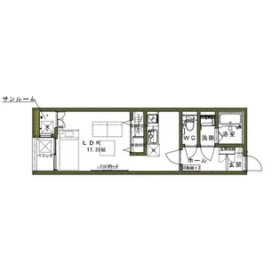 SEASON笠市A棟【3階】の間取り