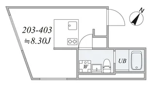 trias210【2階】の間取り