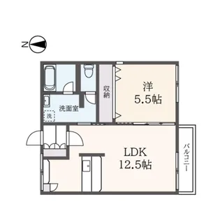 メゾン藤塚【2階】の間取り