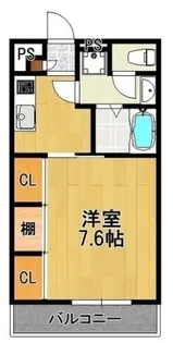 ラ・ヴェリテ水天宮【2階】の間取り