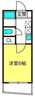 グランプラス大門【2階】の間取り