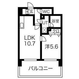 MIKI GARDEN【4階】の間取り