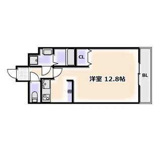 レバンガABENO AP【4階】の間取り