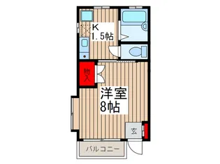 エルパラシオンリブレ【2階】の間取り