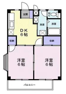 ファミーユI【2階】の間取り