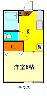 ニューハイム国分寺A【1階】の間取り