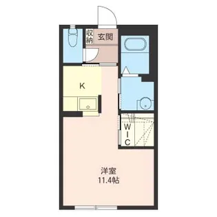 シャインスール【2階】の間取り