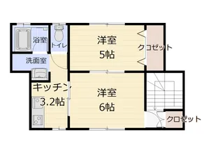 キャッスルミネルバ【2階】の間取り