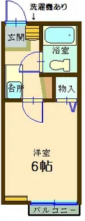 ララパレス【2階】の間取り