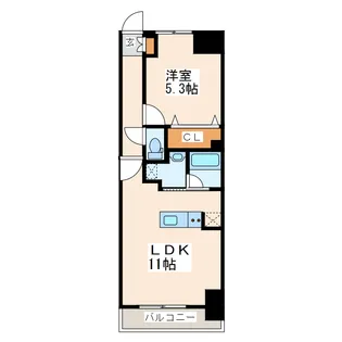 アルティメット国府【3階】の間取り