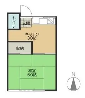 大野荘【1階】の間取り