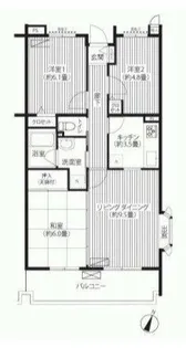 ヴィ ラフィーネ【3階】の間取り