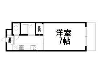 パルデメール【3階】の間取り