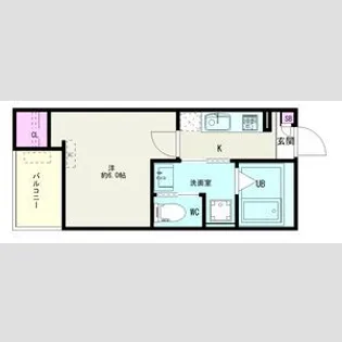 埼玉県さいたま市見沼区大字小深作【アパート】の間取り