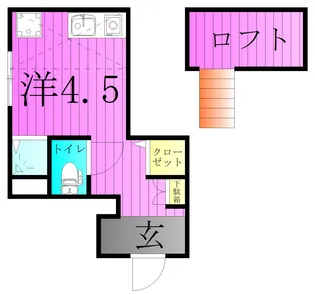 桂ビル【1階】の間取り