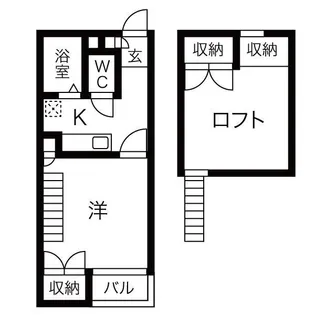 セイラBOX剣崎I【2階】の間取り