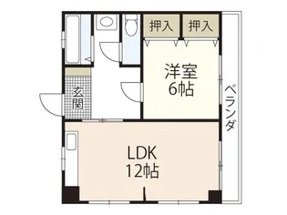 益ビル【2階】の間取り